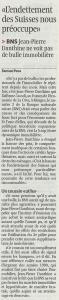«L'endettement des Suisses nous préoccupe»